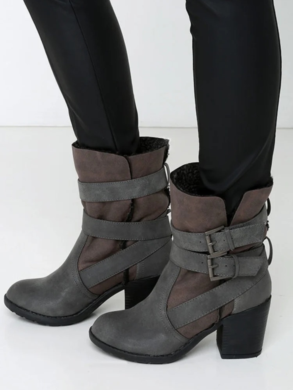Report moto ankle boots